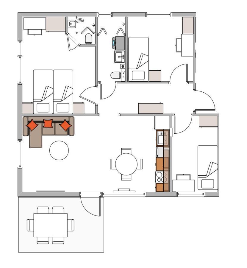 Telemark Apartments Langgt 48 波什格伦 外观 照片